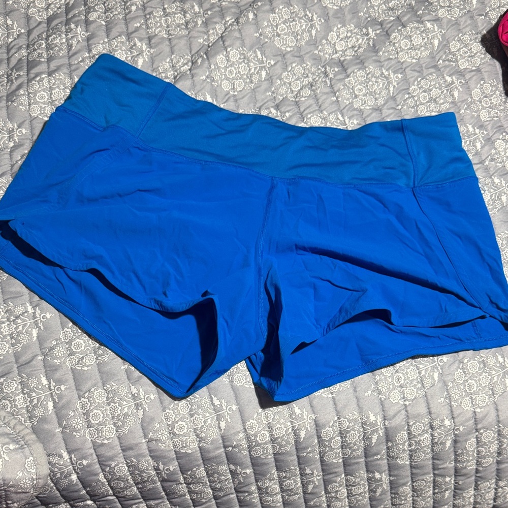Women's Lululemon Blue Athletic Shorts